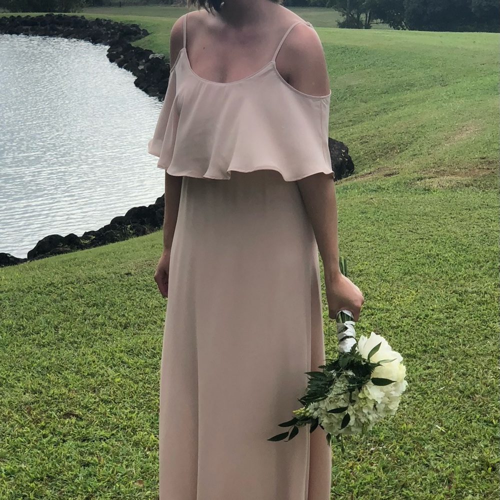 Blush Bridesmaid dress